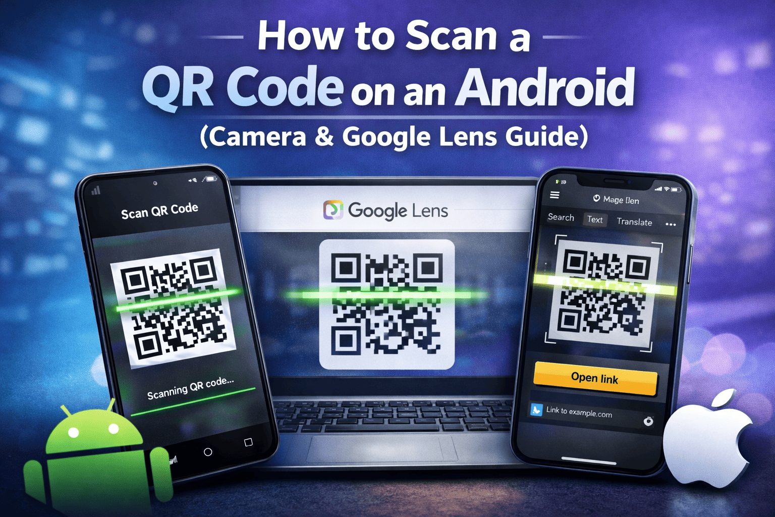 How to Scan a QR Code on an Android (Camera & Google Lens – Easy Guide)